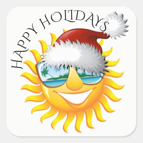 Fun Sun Holiday Sticker holidayZ