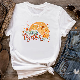 Fun Sun Retro Cute Better Together Inspirivity T-Shirt