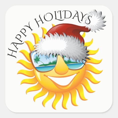 Fun Sun Sticker HolidayZDayZ