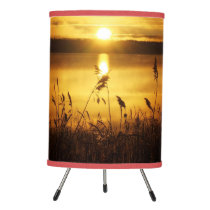 Fun Sunset at the Lake Image Tripod Lamp