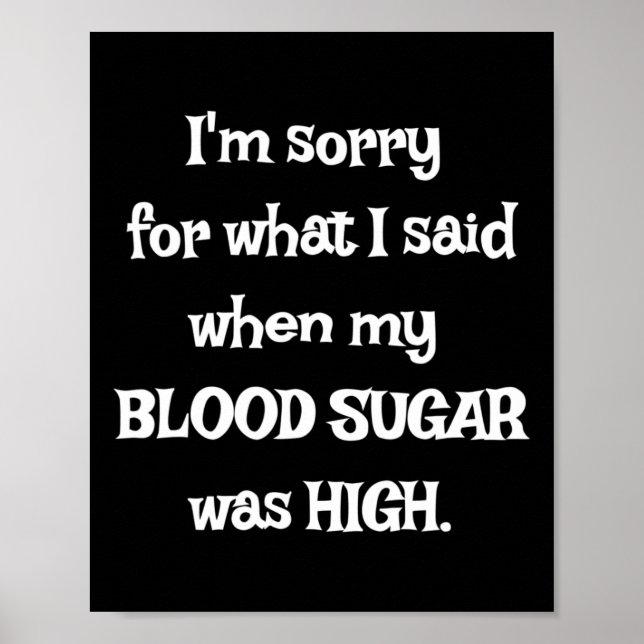 Fun T1d - Diabetes Awareness  Poster (Front)