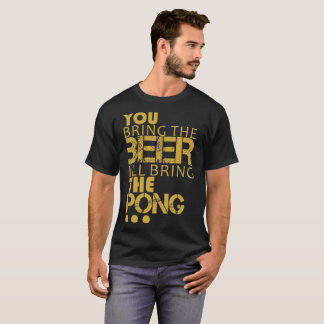 Fun t-shirt beer pong