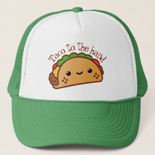 Fun Tacos Talk To The Hand Taco Trucker Hat