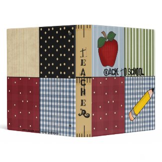 Fun! Teacher or Student School Notebook Avery Bind binder