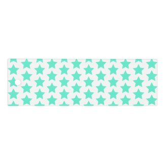 Fun Teal Stars Pattern Ruler