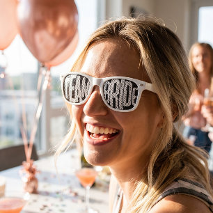 Fun Team Bride Bachelorette Party Favors Retro Sunglasses