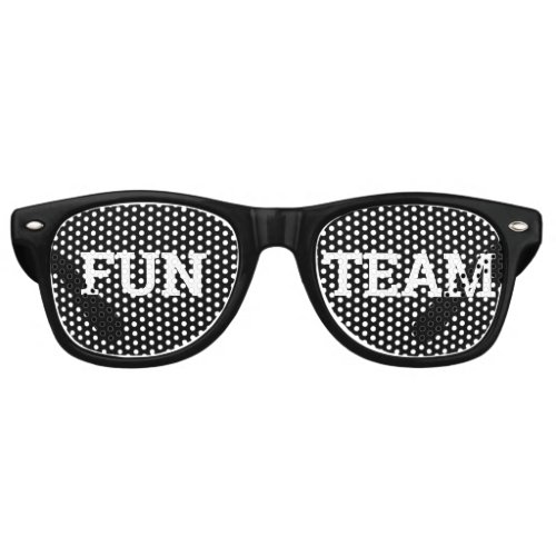FUN TEAM retro Shades  Fun Party Sunglasses