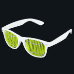 Fun Tennis Player Party Shades Sunglasses<br><div class="desc">Fun Tennis Player Party Shades Sunglasses: For mega tennis fans, we've created these fun and customizable tennis ball sunglasses. The color of the aviator frames can be changed to match your favorite team's colors. These make an awesome gift idea for tennis players, coaches or fans! Perfect for fans to wear...</div>