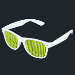 Fun Tennis Player Party Shades Sunglasses<br><div class="desc">Fun Tennis Player Party Shades Sunglasses: For mega tennis fans, we've created these fun and customizable tennis ball sunglasses. The color of the aviator frames can be changed to match your favorite team's colors. These make an awesome gift idea for tennis players, coaches or fans! Perfect for fans to wear...</div>