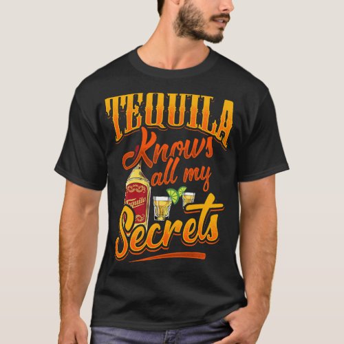 Fun Tequila Quote Mexican Party Saying Drinkers Gr T_Shirt
