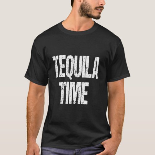 Fun Tequila Time Margarita Lover Hawaiian Mexican  T_Shirt