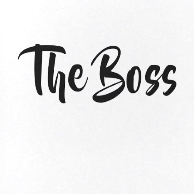 FUN THE BOSS ACCENT PILLOW (Creator Uploaded)