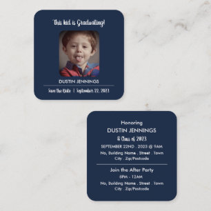 Fun "This Kid" Photo, Graduation Party Ticket