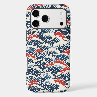 Fun tiled Japanese pattern iPhone 17 Pro Max Case