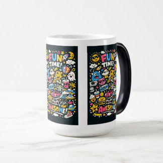 “FUN TIME!” and “AWESOME! Color Morph Mug