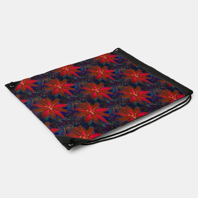 Fun Time Fleurs...... Drawstring Bag (Side)