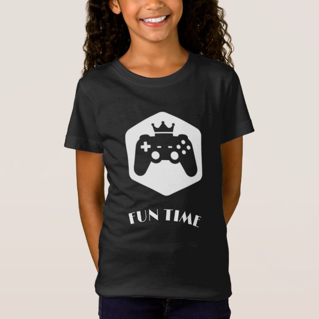  FUN TME Fine Jersey T-Shirt (Front)