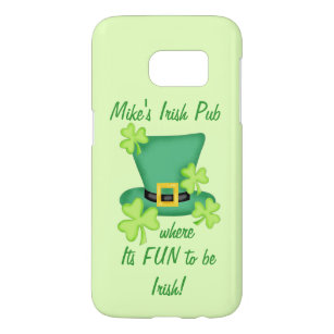 Fun to Be Irish Business Name Personalized Samsung Galaxy S7 Case