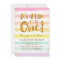 Fun to Be One Girls 1st Birthday Rainbow Gold