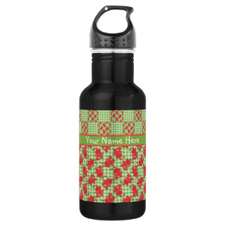 Fun to Personalize: Cute Red Dragons Stainless Steel Water Bottle