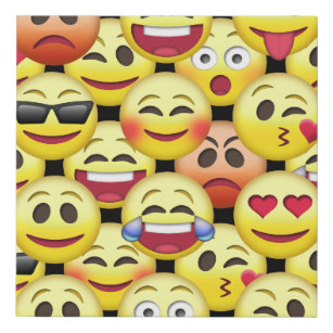 Emoji Canvas Art & Prints | Zazzle