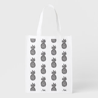 Fun Trendy Simple Modern Chic Grocery Bag