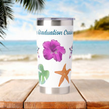 Fun Tropical Bright Purple Paisley Sea Turtles