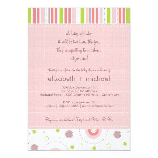 Funny Couples Baby Shower Invitations 7