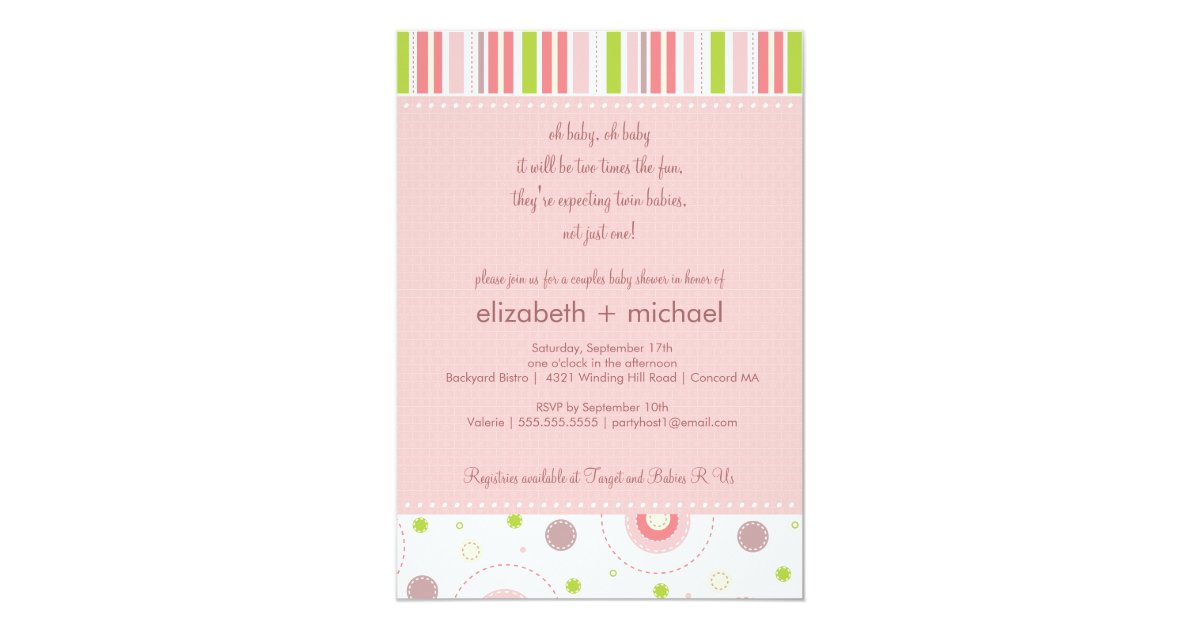 Funny Couples Baby Shower Invitations 9