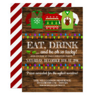 Fun Ugly Christmas Sweater Party Invitation