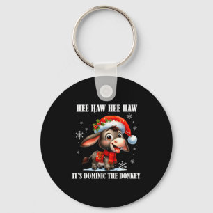 Fun Ugly Christmas Traditions Celebration Funny Ch Keychain