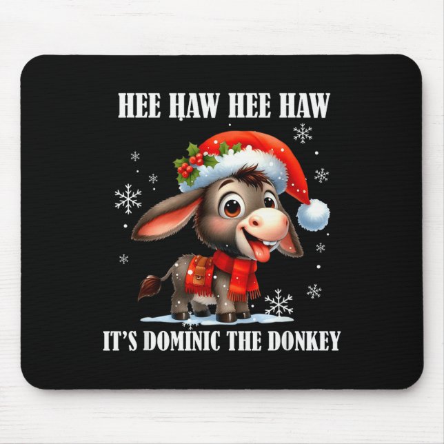 Fun Ugly Christmas Traditions Celebration Funny Ch Mouse Pad (Front)