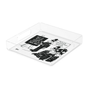 Fun UK Police Training School Acrylic Tray