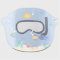 Fun under the sea marine colorful fish diving mask