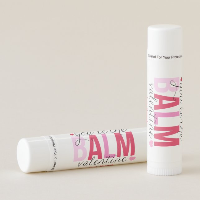 Fun Valentine's Day Lip Balm (Front)