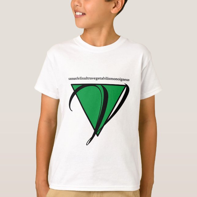 Fun Vegan T-Shirt for Boys (Front)