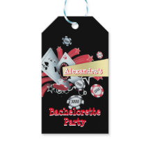 Fun Vegas poker casino chip bachelorette party