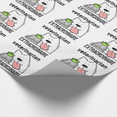 Fun Veterinarian Extraordinaire Wrapping Paper | Zazzle
