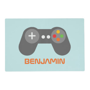 Fun Video Game Controller Kids Placemat