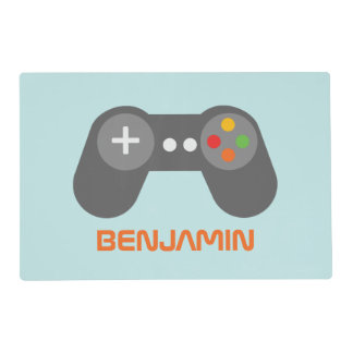 Fun Video Game Controller Kids Placemat