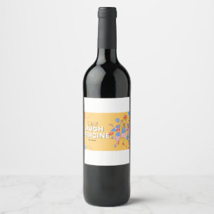 Fun Vigor Wine Bottle Label