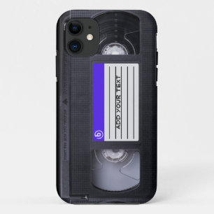 Fun Vintage 80s Retro VHS Tape iPhone 11 Case