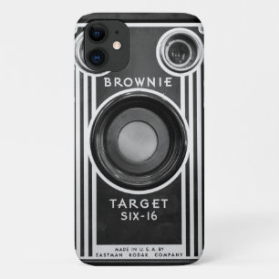 Fun Vintage Camera Black and White iPhone 11 Case