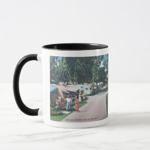 Fun Vintage Florida Trailer Park Mug