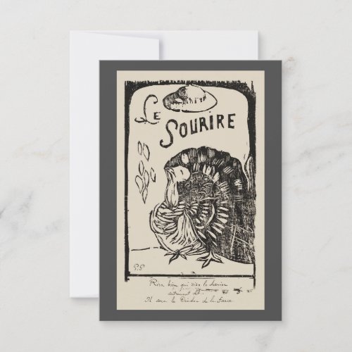 Fun Vintage Thanksgiving Turkey Friendsgiving Invitation