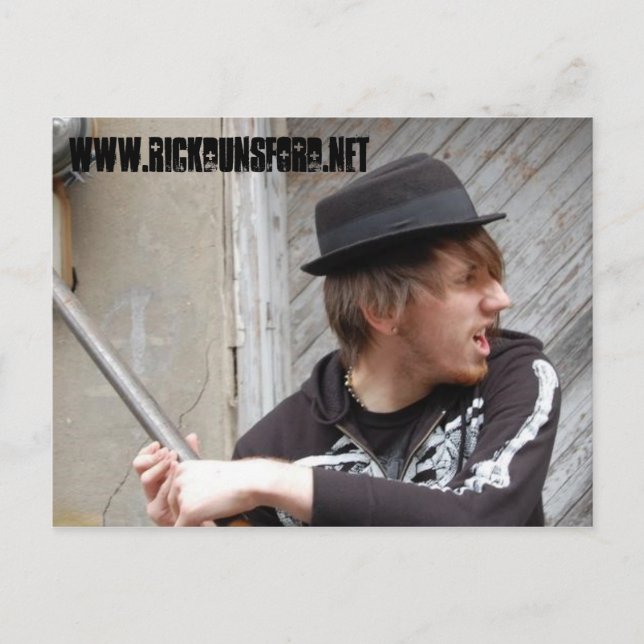 Fun w/ Rick Dunsford Postcard (Front)