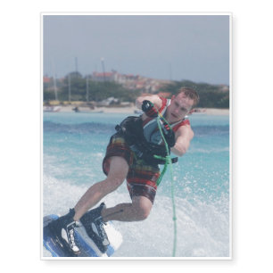 Fun Wakeboarding Temporary Tattoos