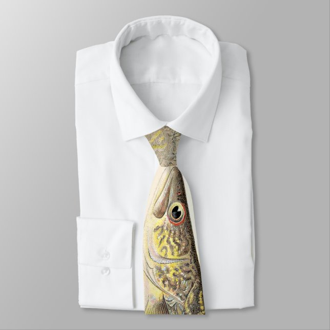 Fun Walleye Pike Tie (Tied)