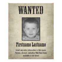 Fun WANTED poster design Flyer