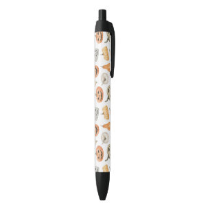 Fun Watercolor Pumpkin Pattern Pen